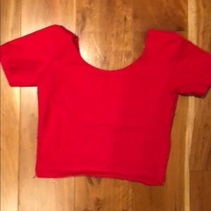 american apparel crop top